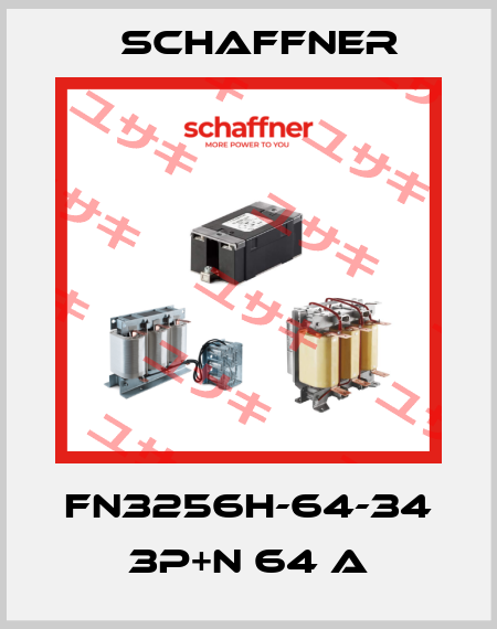 FN3256H-64-34 3P+N 64 A Schaffner