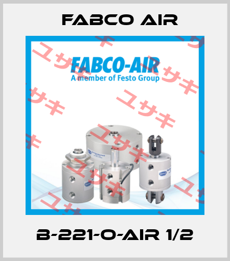 B-221-O-AIR 1/2 Fabco Air