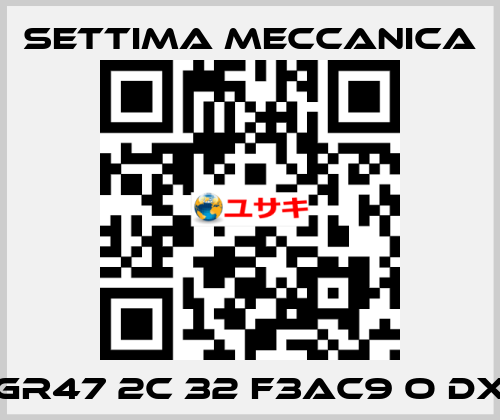 GR47 2c 32 F3AC9 O DX Settima Meccanica