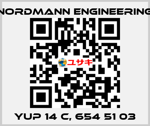 YUP 14 C, 654 51 03 NORDMANN ENGINEERING
