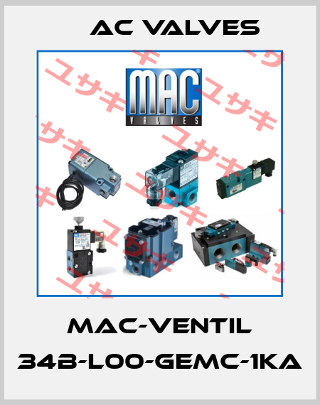 MAC-Ventil 34B-L00-GEMC-1KA МAC Valves