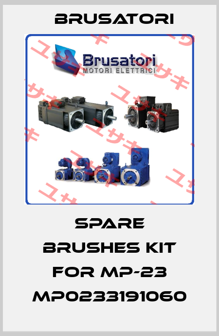 spare brushes kit for MP-23 MP0233191060 Brusatori