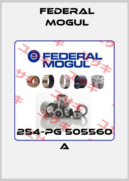 254-PG 505560 A Federal Mogul