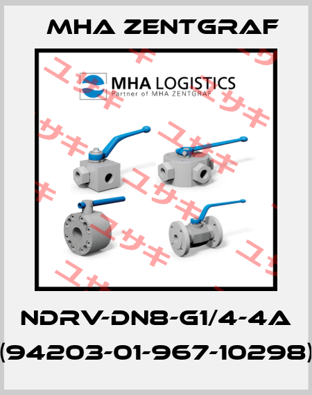 NDRV-DN8-G1/4-4A (94203-01-967-10298) Mha Zentgraf