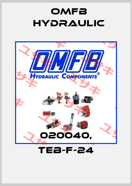 020040, TEB-F-24 OMFB Hydraulic