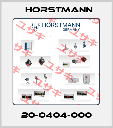 20-0404-000 Horstmann
