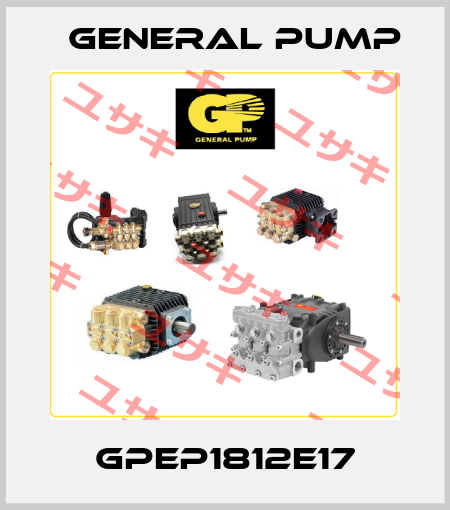GPEP1812E17 General Pump