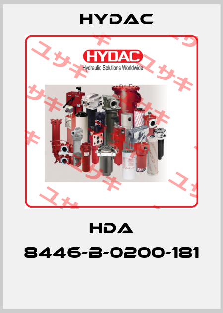 HDA 8446-B-0200-181 ОЕМ Hydac