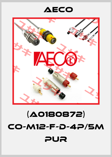 (A0180872) CO-M12-F-D-4P/5M PUR Aeco
