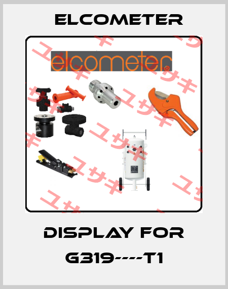 Display for G319----T1 Elcometer