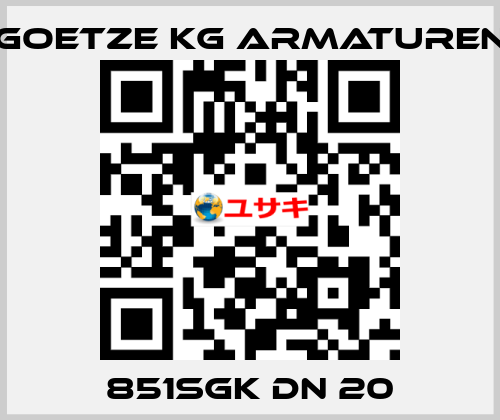851sGK DN 20 Goetze KG Armaturen