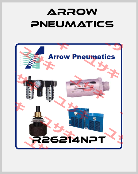 R26214NPT Arrow Pneumatics