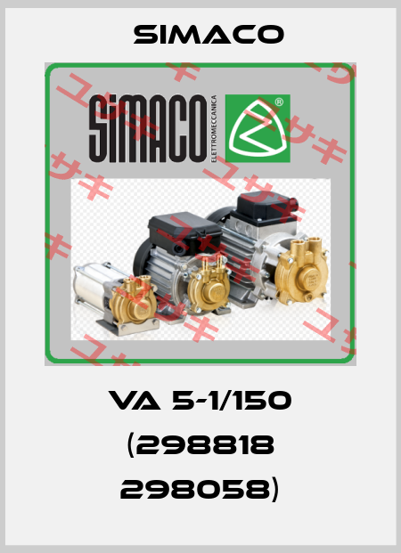 VA 5-1/150 (298818 298058) Simaco