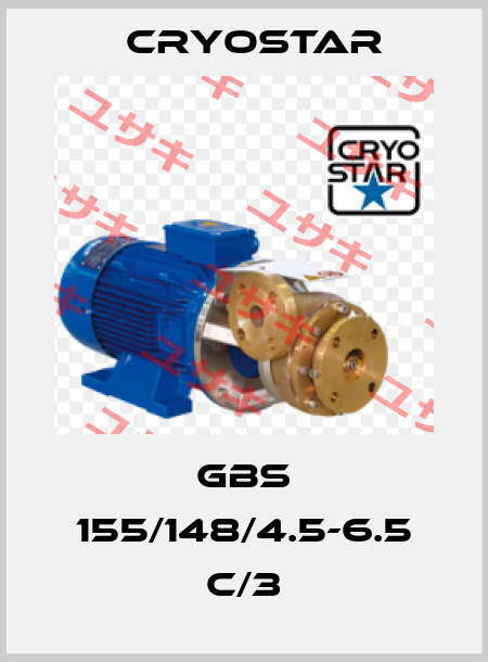 GBS 155/148/4.5-6.5 C/3 CryoStar