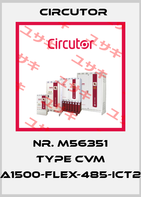 Nr. M56351 Type CVM A1500-FLEX-485-ICT2 Circutor