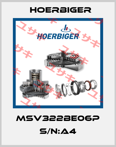 MSV322BE06P S/N:A4 Hoerbiger