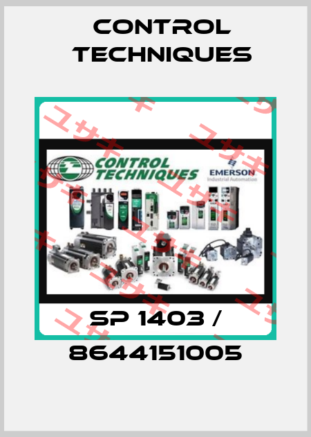 SP 1403 / 8644151005 Control Techniques