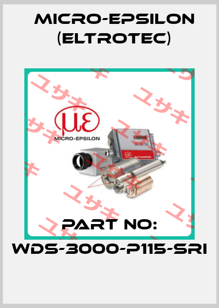 part no: WDS-3000-P115-SRI Micro-Epsilon (Eltrotec)