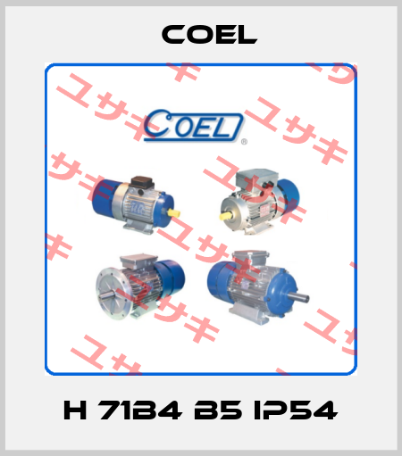 H 71B4 B5 IP54 Coel