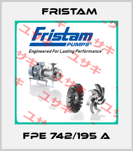 FPE 742/195 A Fristam