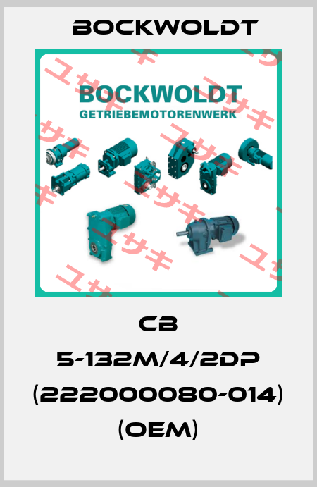 CB 5-132M/4/2DP (222000080-014) (OEM) Bockwoldt