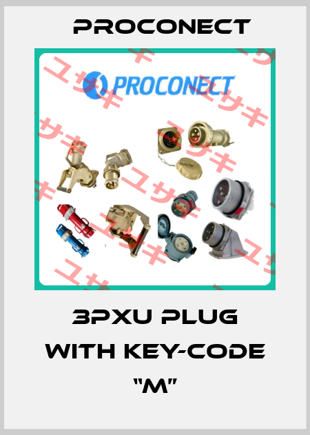 3PXU PLUG with Key-code “M” Proconect
