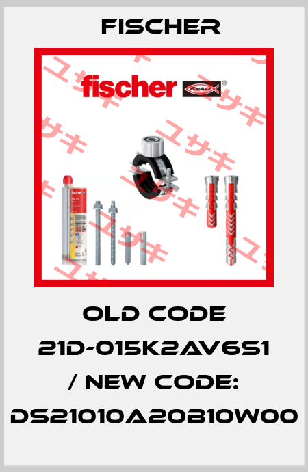 old code 21D-015K2AV6S1 / new code: DS21010A20B10W00 Fischer