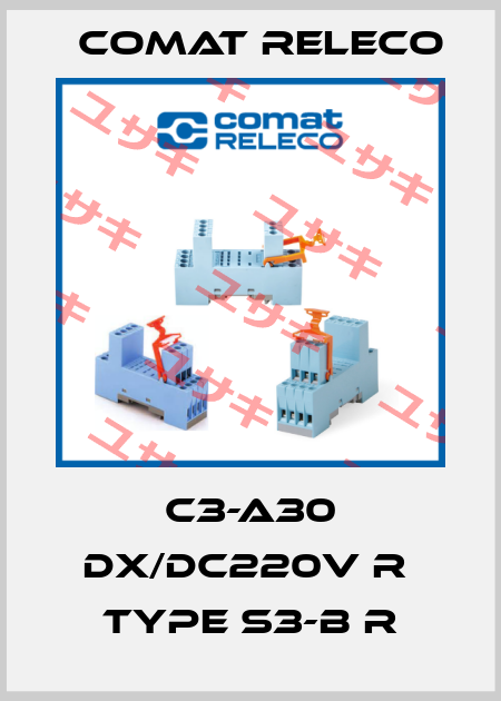 C3-A30 DX/DC220V R  Type S3-B R Comat Releco