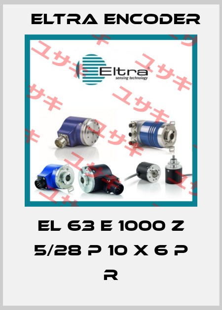 EL 63 E 1000 Z 5/28 P 10 X 6 P R Eltra Encoder