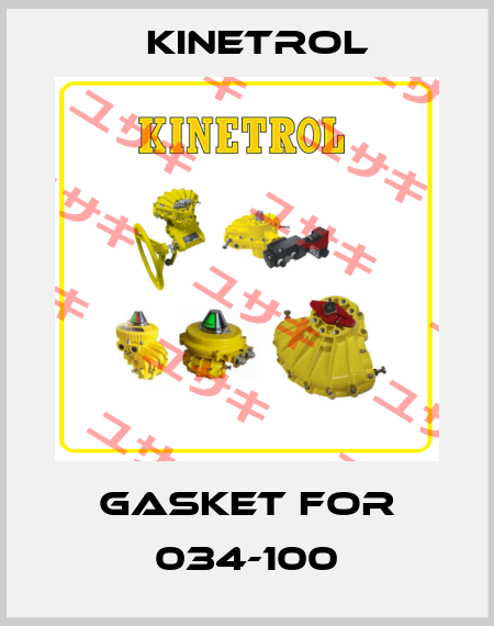 Gasket for 034-100 Kinetrol