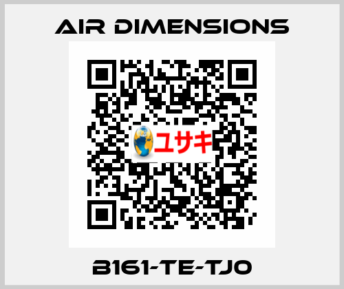 B161-TE-TJ0 Air Dimensions