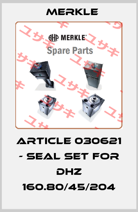Article 030621 - SEAL SET for DHZ 160.80/45/204 Merkle