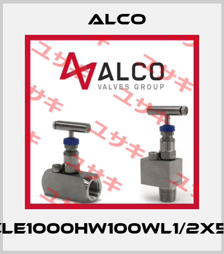 TCLE1000HW100WL1/2X5/8 Alco