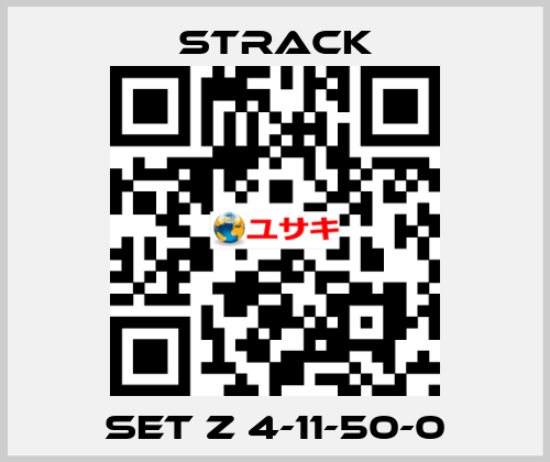 set Z 4-11-50-0 Strack