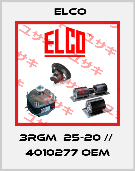 3RGM  25-20 //  4010277 OEM Elco