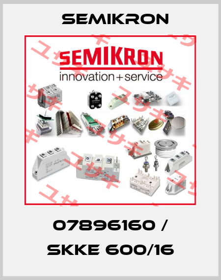 07896160 / SKKE 600/16 Semikron