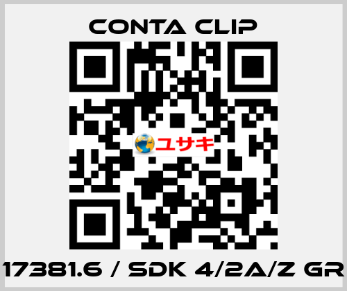 17381.6 / SDK 4/2A/Z GR Conta Clip