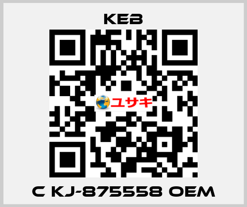 C KJ-875558 OEM KEB