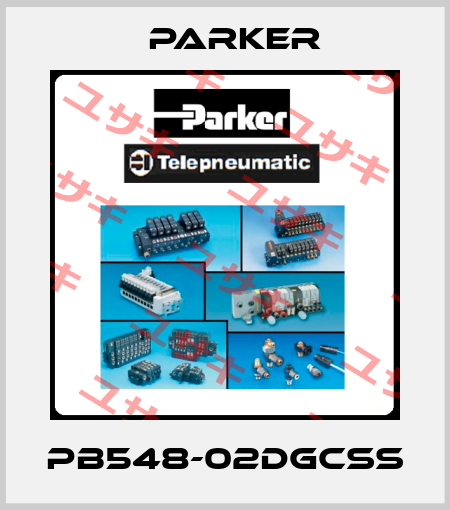PB548-02DGCSS Parker