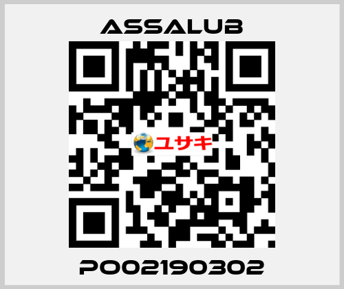 PO02190302 ASSALUB