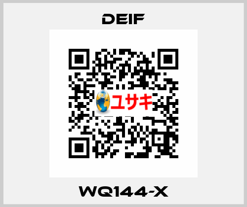 WQ144-X Deif