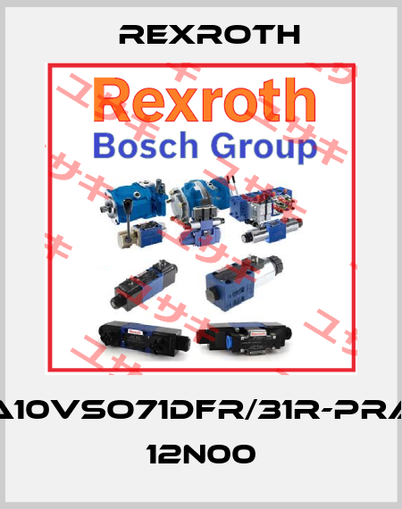 A10VSO71DFR/31R-PRA 12N00 Rexroth