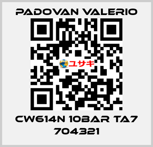 CW614N 10BAR TA7 704321 PADOVAN VALERIO