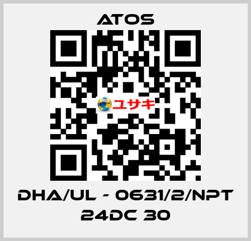 DHA/UL - 0631/2/NPT 24DC 30 Atos