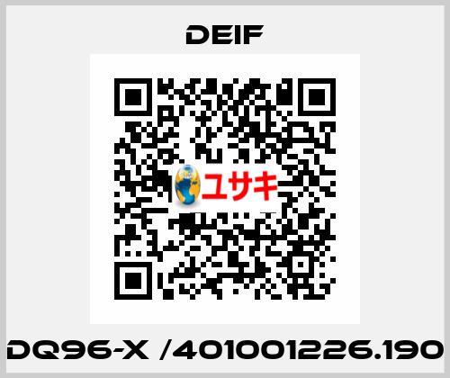 DQ96-x /401001226.190 Deif