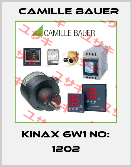 KINAX 6W1 No: 1202 Camille Bauer