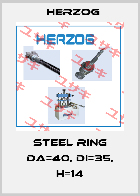 Steel ring Da=40, Di=35, h=14 Herzog