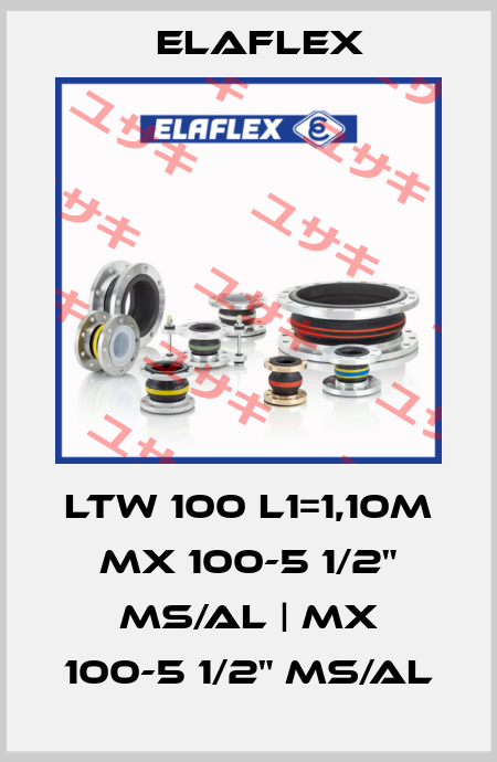 LTW 100 L1=1,10m MX 100-5 1/2" Ms/Al | MX 100-5 1/2" Ms/Al Elaflex