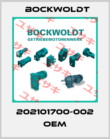 202101700-002 OEM Bockwoldt