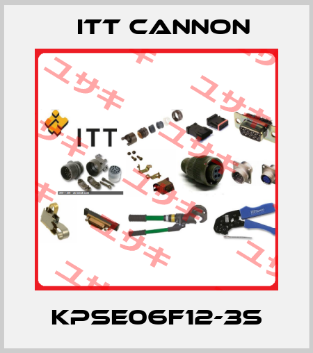 KPSE06F12-3S Itt Cannon